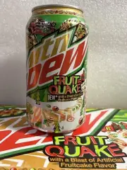 One (1) Full Can Mtn Dew FRUIT QUAKE 12oz RARE Limited Edition HTF BB 4/23