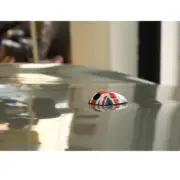 Car Windshield Water Spray Nozzle Cover For Mini Cooper F54-F57 F60 Union Jack (for: Mini)