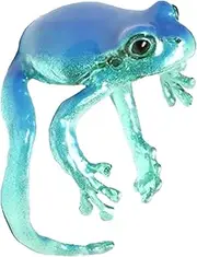 [Generic] Frog Jewellery | Cute Rings Made of Green Resin Animal Rings Frog Jewelry Handmade Adjustable Tree Frog Resin Ring Cute Open Animal Jewelry for Girls