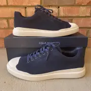 Cole Haan Grandpro Rally Cap Toe Navy Ink Ivory Men’s Size 10 M C38329 NIB