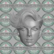 Shard Bishop v3 Uncanny X-Men custom head for Marvel Legends & other figures