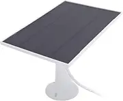 8W Solar Panel for Security Camera, USB Solar Panel Video Doorbell 2/3/4/4 Plus/2K Camera, IP66 Waterproof, 9.8ft Cable, 360° Adjustable Bracket