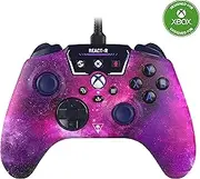 Turtle Beach REACT-R Wired Game Controller - Officially Licensed for Xbox Series X & S, Xbox One, and Windows 10/11 PC - Nebula