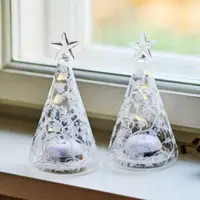 在飛比找momo購物網優惠-【丹麥 Sirius】透明枝葉聖誕樹燈(小款兩入組)
