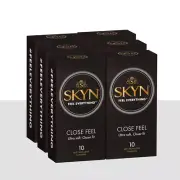 Ansell Skyn Close Feel 10 Condoms Retail Pack SIX PACK