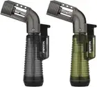 PIPITA Torch Lighter 2 Pack Single Jet Flame Refillable Butane Gas Lighters P...