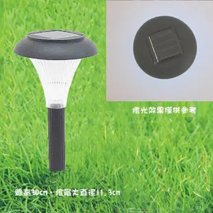 【月陽】超值2入拉丁風太陽能燈充電自動光控LED庭園燈草坪燈插地燈(50012)