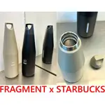 BLACK藤原浩！全新FRAGMENT X STARBUCKS閃電加大保溫瓶1080CC大容量FRGMT保冷罐