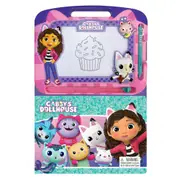 Univ. Gabby'S Dollhouse Learning Series Kids Magnetic Drawing Pad w/ Book 3+