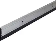 68247 All-Season Door Sweep, Heavy Duty Aluminum, Ideal for Residential & Commercial Use, Easy Installation with Heavy Rubber Seal, Ensure Comfort and Security (36 Inch, Silver)