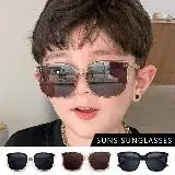 在飛比找遠傳friDay購物優惠-【SUNS】兒童韓版流行墨鏡 帥氣GM款太陽眼鏡 抗UV40