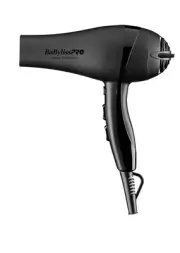 BaBylissPRO Hair Dryer, Nano Titanium 2000-Watt Blow Black
