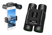 Folding High Powered Binoculars With Phone Holder
