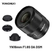 Yongnuo YN16mm F1.8S DA DSM APC-C Large Aperture Lens for Sony E-mount Cameras