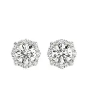 14K 1.2 ct. tw. Diamond Earrings