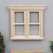 1:12 Scale Dollhouse Miniatures Furniture Window Frame Building Decor Accessorie
