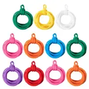 192 Pieces Loom Potholder Weaving Loom Weaving Craft with Multiple Colors f R3L8