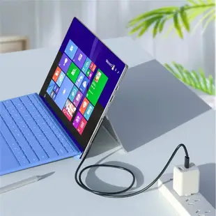 FC【筆電專用】65W GaN 氮化鎵PD充電器 微軟 Surface Pro 3 4 5 6 7 GO Laptop