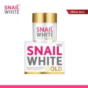 SNAIL WHITE Gold Cream Whitening Skin Anti Aging Restore Repairing 50g.