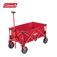 在飛比找momo購物網優惠-【Coleman】四輪拖車 / 紅色(CM-21989M00