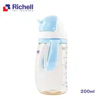 在飛比找momo購物網優惠-【Richell 利其爾】PPSU吸管哺乳瓶 200ML -