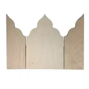 Trekell Gothic Cathedral Altar Panel - Wooden Painting Canvas