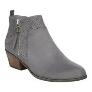 Dr Scholl’s Women's Brianna Western Inspired Booties Gray Size 7