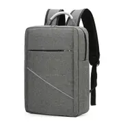 Backpack For Men Luxury Waterproof Nylon Bag For Laptop USB Charging Business Solid Color Rucksack Man Simple Bagpack
