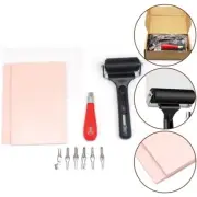 Carving Block Linoleum Cutter Tracing Paper Rubber Stamp Rubber Tiles Making Kit