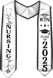 CHIARA CONTI11 Nursing Stole, Nursing Graduation Stole, Nursing Graduation, RN Stole Nursing Stole Graduation 2025