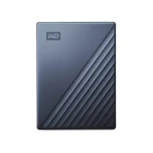 【WD 威騰】My Passport Ultra 4TB Type-C 2.5吋 行動硬碟 藍(WDBFTM0040BBL-WESN)