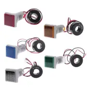 Upgraded Voltmeter Ammeter Double Display Voltage Gauge Current Meter AC 60~500V