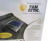 FAN ATTIC JR. CERTIFIED SOLAR POWERED VENTILATION