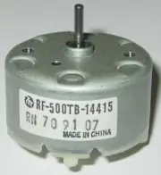 Mabuchi RF-500 Motor for VCR / CD / DVD Player - 5V DC - RF-500TB-14415