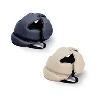 在飛比找momo購物網優惠-【OKBABY】寶寶護頭帽-兩色可選(米灰色/藍色/護頭/嬰