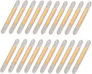 SUPVOX 50pcs Luminous Glow Sticks - Portable Night Fishing Glow Sticks Bite Detection and Fishing Experience for Night Angling Adventures