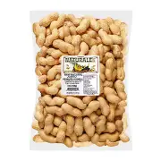 Plain In-Shell Peanuts, 2lbs - Raw, Unsalted, Natural Healthy Snack & Wildlife F