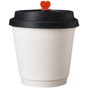 【熱賣精選】 280ml300ml350ml一次性雙層熱飲咖啡紙杯帶蓋外帶打包杯定制logo
