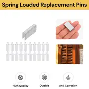 20PCs Spring Loaded Replacement Pins