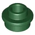 樂高 LEGO 深綠色 1X1 圓點 中空 圓粒 85861 6230571 GREEN PLATE ROUND