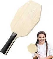 Able Tennis Racket Base Plate, Hexagonal Table Tennis Bat, 5-Layers Wood Racket Base, Table Tennis Bat Floor, Beginner Table Tennis Bat, Lightweight Table Tennis Racket, Flat Base Tennis Table