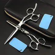 Hair Cutting Shears, 6 Inch Upscale Professional Japan 440c Cutting Barber Hair Salon Scisors Thinning Shears Hairdressing Scissors