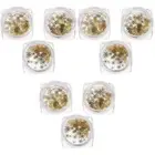 Christmas Nail Pigment Christmas Party Bag Fillers Snowflake Nail Sequins