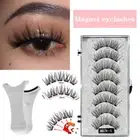 5 Magnetic Eyelashes Lash Curler Lashes Extension Magnet Clip Set Reusable 3D