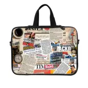 Laptop Macbook Pro Chromebook Sleeve Bag Case Hidden Handle Fit 13.3" 13" 2804