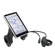Electric Bike LCD Meter 5 Pin 24V 36V 48V 60V Universal E Scooter M5 LCD Panel Screen for 31.8 22.2-Good As Shown