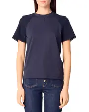 Maje Tweed Short Sleeved Tee