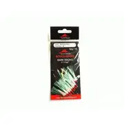 Rough Rider Flasher Circle Hooks #6 Sparkling White 10 Hooks