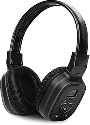 JESSON Walkman Headphone Radio Portable FM Stereo Headset Radio Receiver Digital FM Hearing Protector Earmuff Power on by 2AA Dry Battery (Battery Not Included)