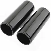 Motorcycle Front Shock Covers Motorcycle158mm Front Upper Fork Tube Slider Cover Absorber Shock Boot Fit for Harley Davidson Street Bob 2018-2023 2024 Motorcycle Fork Cover Gaiters